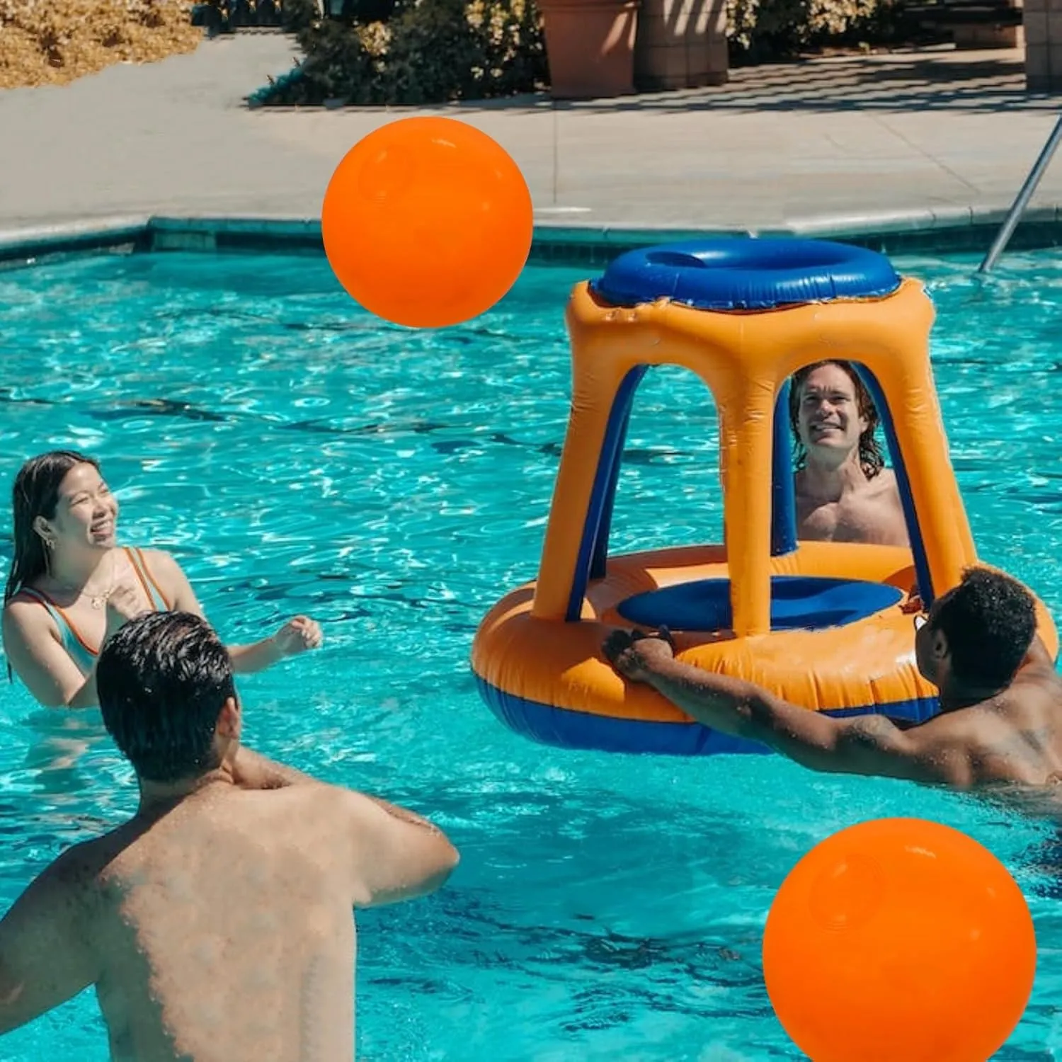 12" Beach Balls Bulk 12 Pack Inflatable Pool Ball for Kids Summer Water Games Party Supplies