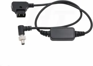 12V D-tap Locking DC Barrel Power Cable for Blackmagic ATEM Mini, SmallHD, Atomos Ninja V Monitor, Zaxcom Lectrosonics Wireless, MixPre-10, Decimator
