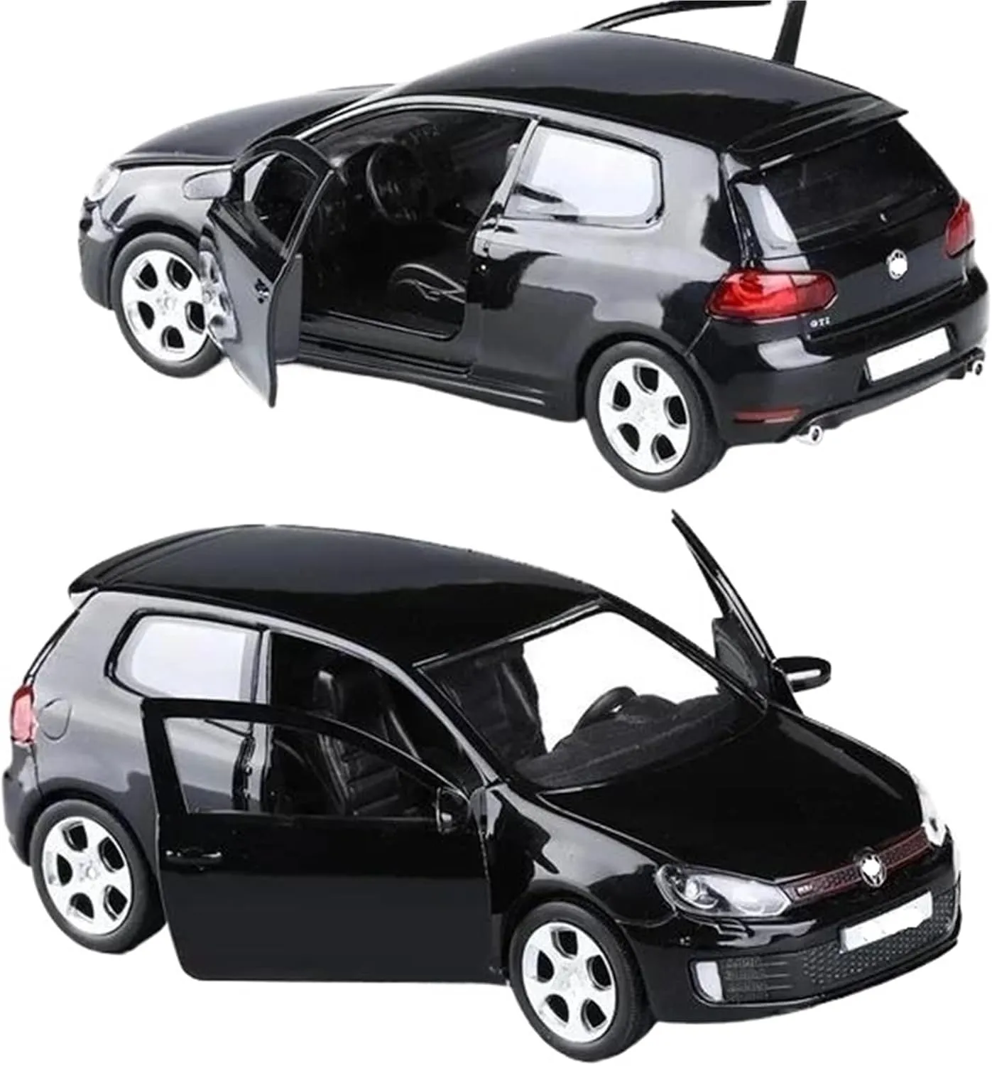 1/36 for Car Model Alloy Pull Back Vehicle Models for Childrens Present(Black)