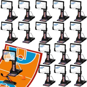 16 Pack Basketball Game Toys Tabletop Basketball Shooting Game Mini Desktop Basketball Game Gift Desk Games for Adults Office Relax Reduce Stress Basketball Prize Party Favors Birthday Gift