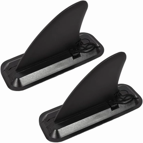 1 Pairs Surfing Fins, Inflatable Paddle Board Fins, 4-inch Center Fin with Base,Detachable Fin Dock Tail Fin for Long Board Paddle Board Surfboard Surfing Kayak Fin