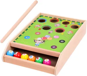 1Set Mini Billiard Table for Interactive Tabletop Pool Game for and Playset for Hand Eye Coordination for Family Fun and Preschool Activities