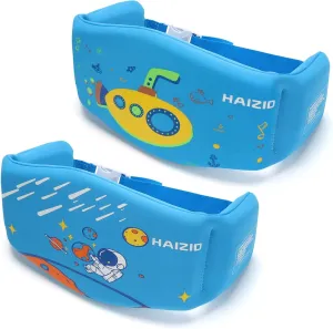 2 Pack Kids Float Swim Belt with Adjustable Strap, EVA Buoyancy Back Float Belt for Youth Children Junior Water Aerobics Swimming Belt Fitness Foam Flotation Aid for Pool Swimming Training