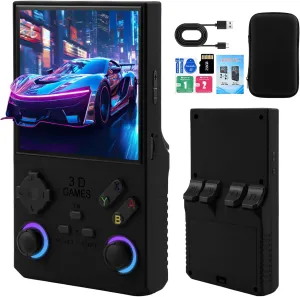 2025Newly Upgraded V40 MAX Retro Handheld Game Console with 256G Built-in 20000  Classic Games, 4.0 Inch 4K HD IPS Screen Open Source Linux System, 4000mAh Battery, Portable Pocket Video Game Console