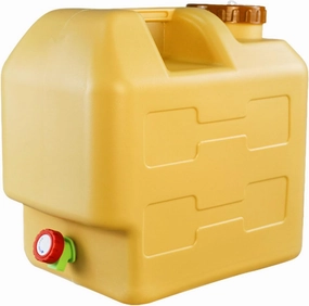 20 L Water Container Water Carrier with Faucet, No Leakage Water Bucket Water Storage Jug for Fishing Hiking Outdoor, Camping
