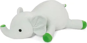 24" | 4.2 Pounds Green Elephant Weighted Stuffed Animals - Cute Weighted Plush Toy Comfort Weighted Plush Pillow Gifts for Kids & Adults (24" | 4.2 lbs, Green Elephant)