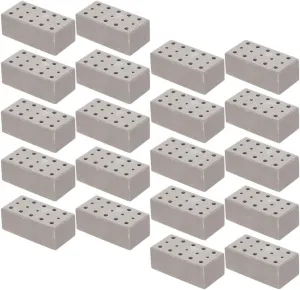 30pcs Mini Bricks for Dollhouse Crafting Tiny Landscaping Blocks for Creative Play Realistic Fake Bricks for Building Projects Versatile Miniature Accessory for Boys and Girls