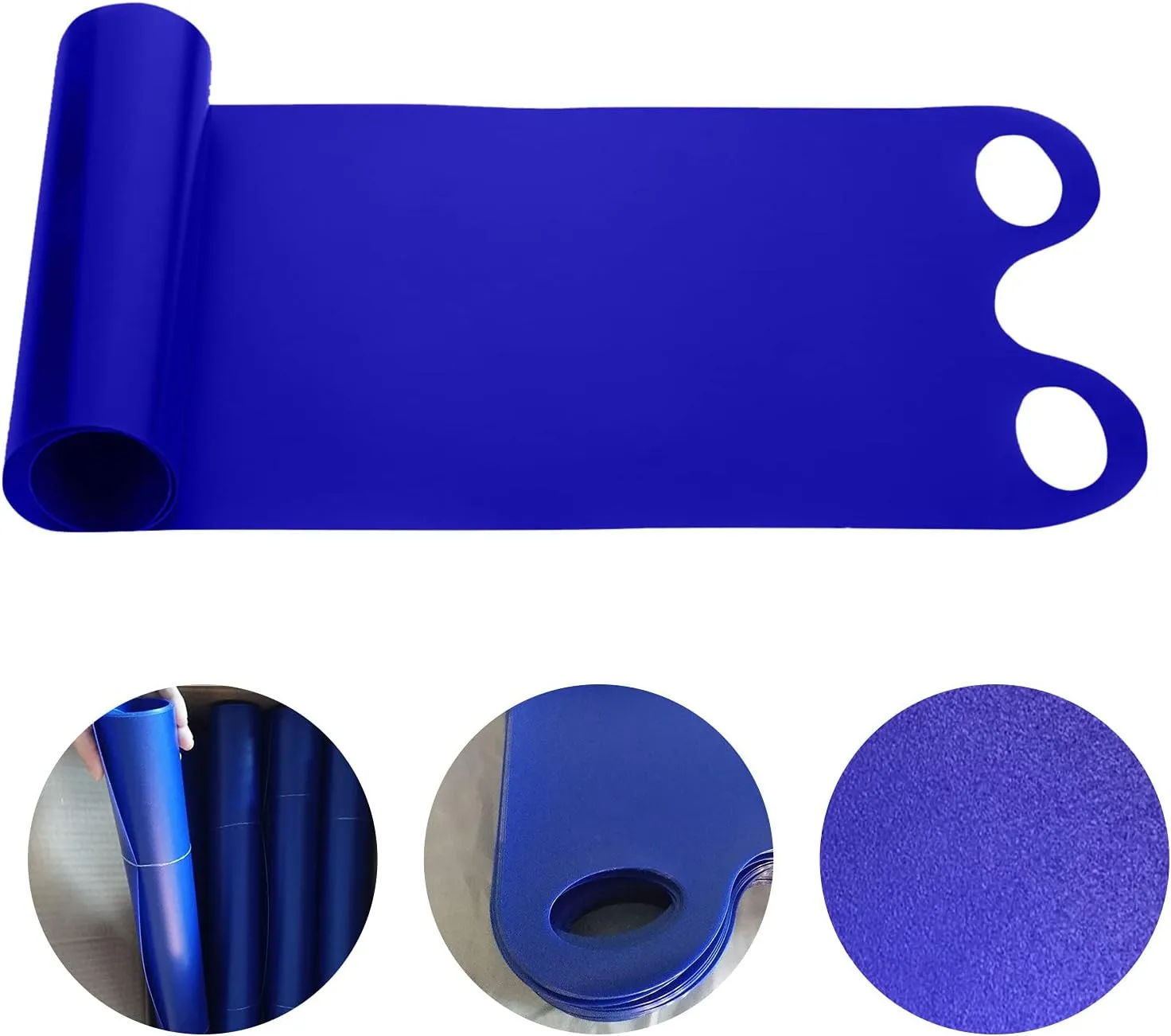 48 Inch Snow Sleds,2025 New Upgrade Lightweight Thickened Plastic Snow Sleds with Handles,Durable Roll Up Flexible Snow Board Winter Downhill Sprinter Sleds for Grass Beach Outdoor Sand Sand