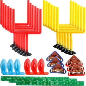 6 Sets of Finger Flick Football Games Mini Desktop Football Games Field Goal Football Tabletop Game for Indoor Office School Family Games Birthday Sports Party Favors