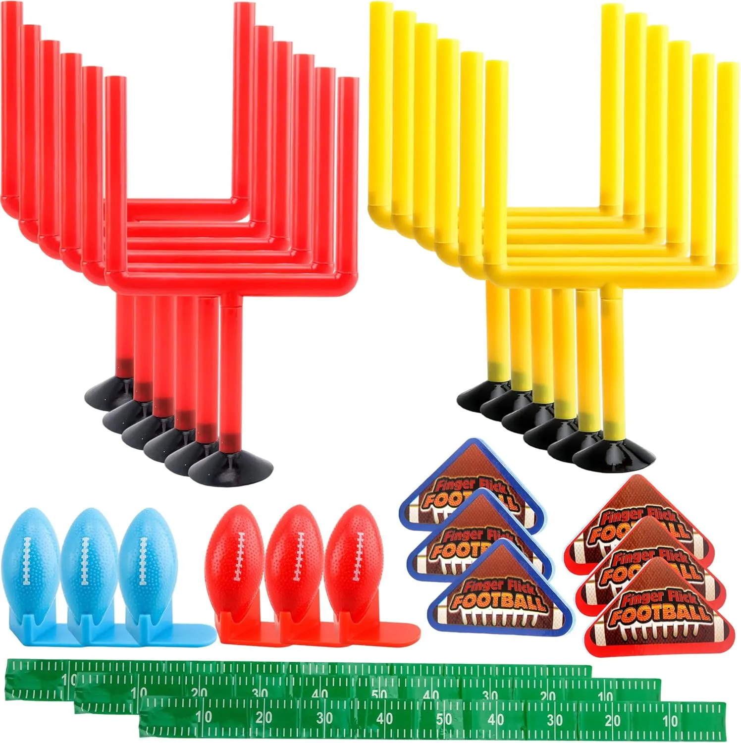 6 Sets of Finger Flick Football Games Mini Desktop Football Games Field Goal Football Tabletop Game for Indoor Office School Family Games Birthday Sports Party Favors