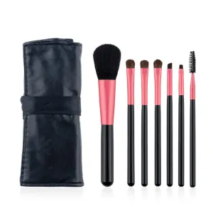 7Pcs Makeup Brushes Eyelash Eyebrow Shader Set Powder Eyeshadow Make Up Brush