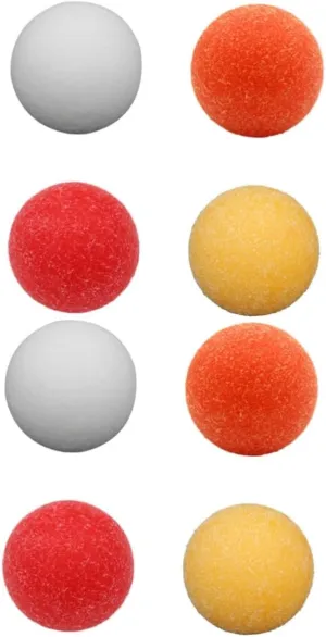 8 Pcs Mini Desk Soccer Foosball Balls Mini Table Soccer Balls Football Ball Foosballs Table Football