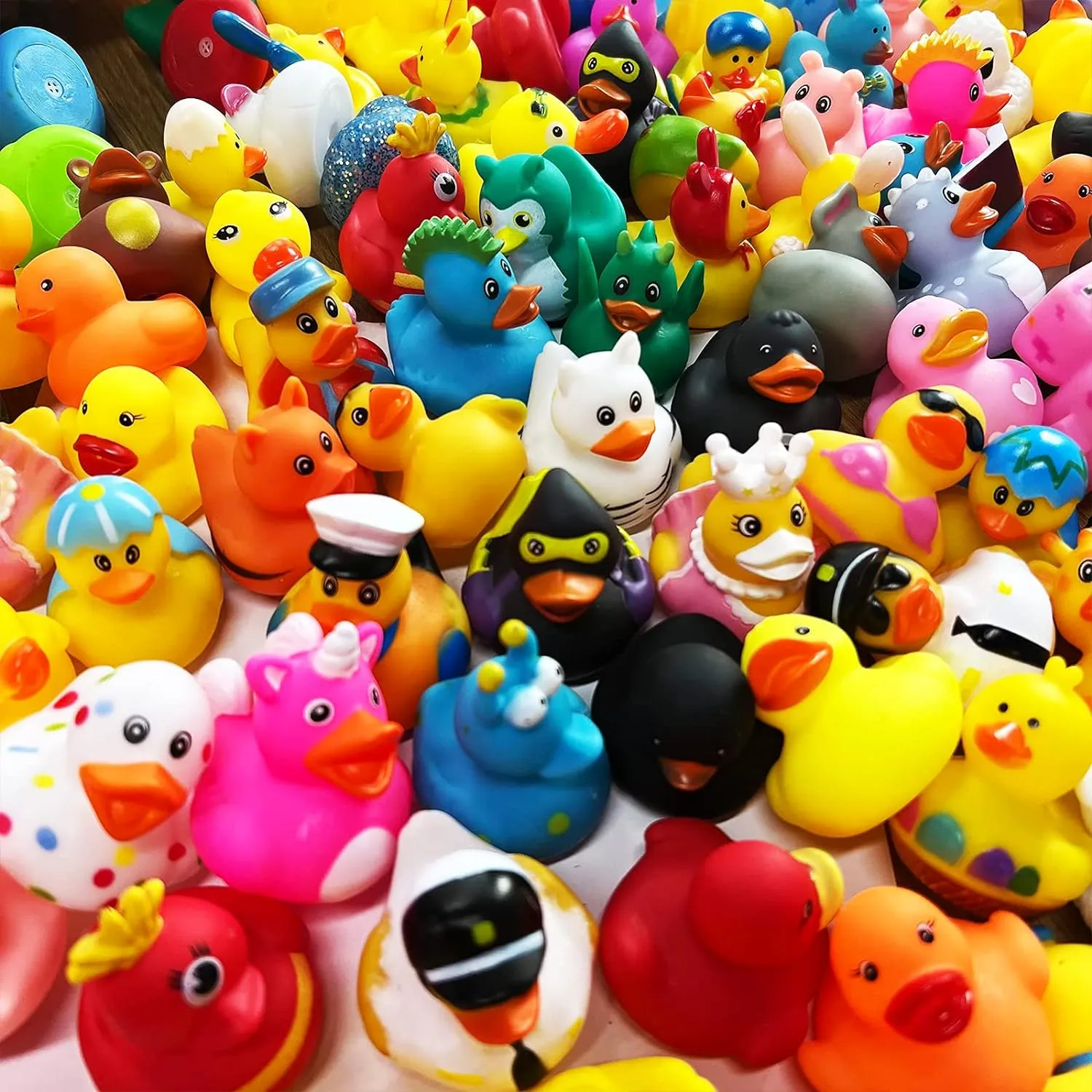 88 Pack Rubber Duck for Jeep Bath Toy Assortment Bulk Floater Duck for Kids Baby Showers Accessories Party Favors Birthdays Bath Time and More