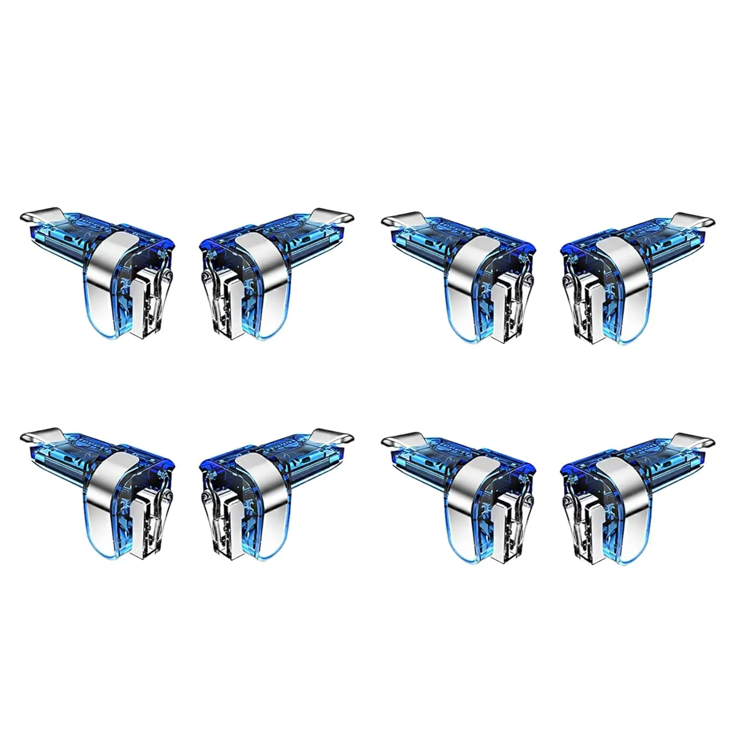 8x Mini Gaming Trigger for Gamepad Mobile Control L1 R1 Game Fire Buttons L1 R1 for Android Ios
