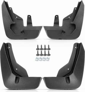 A-Premium 4Pcs Mud Flaps Splash Guards Mudguards Compatible with Chevrolet Tahoe 2021-2023, Suburban 2021-2023 Sport Utility with Hardware, Front and Rear, Replace# 84433550