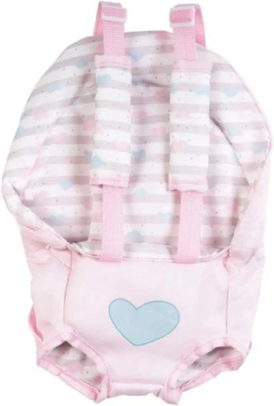 Adora Baby Doll Carrier with Adjustable Straps and Machine Washable Material, Fits Dolls & Stuffed Animals Up to 20 inches, Birthday Gift For Ages 2  - Classic Pastel Pink