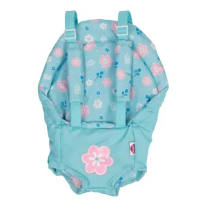 ADORA Baby Doll Carrier with Adjustable Straps and Machine Washable Material, Fits Dolls & Stuffed Animals Up to 20 inches, Birthday Gift for Ages 2  - Flower Power