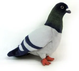 Adore 10" Rocky The Pigeon Plush Stuffed Animal Toy