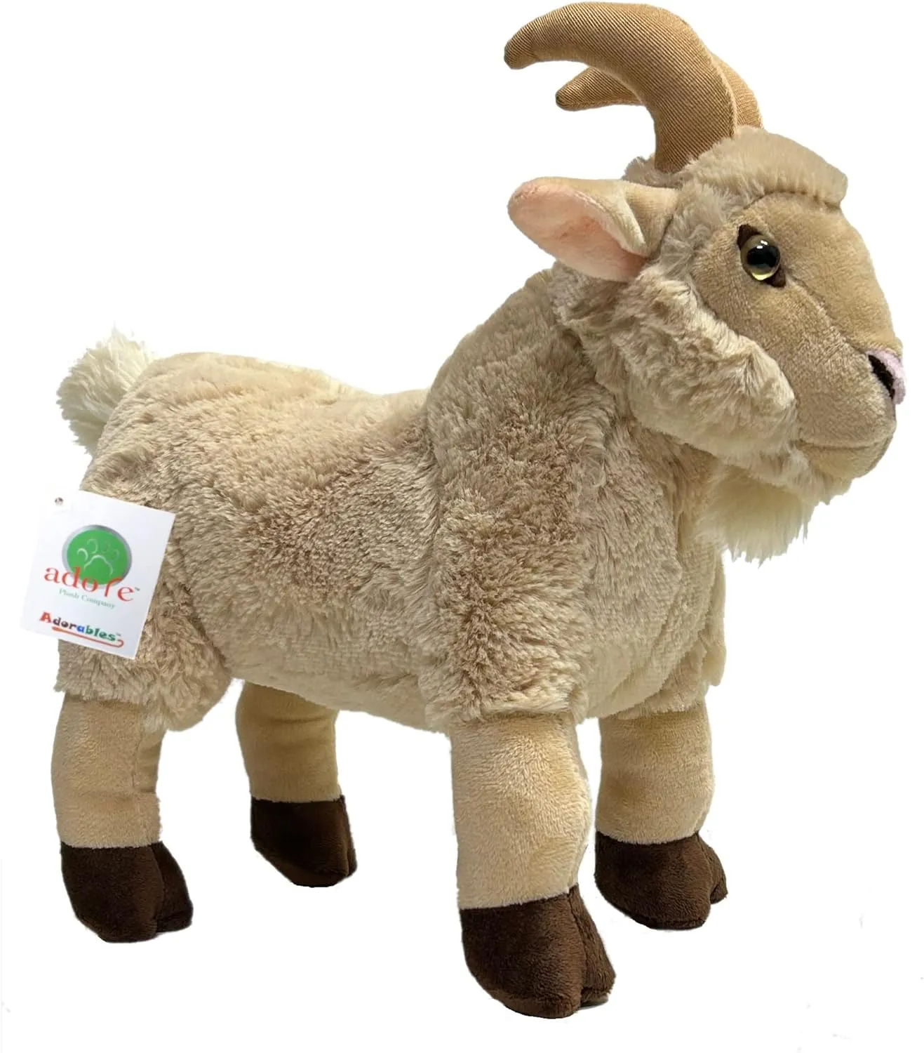 Adore 15" Billy Goat Plush Stuffed Animal Toy