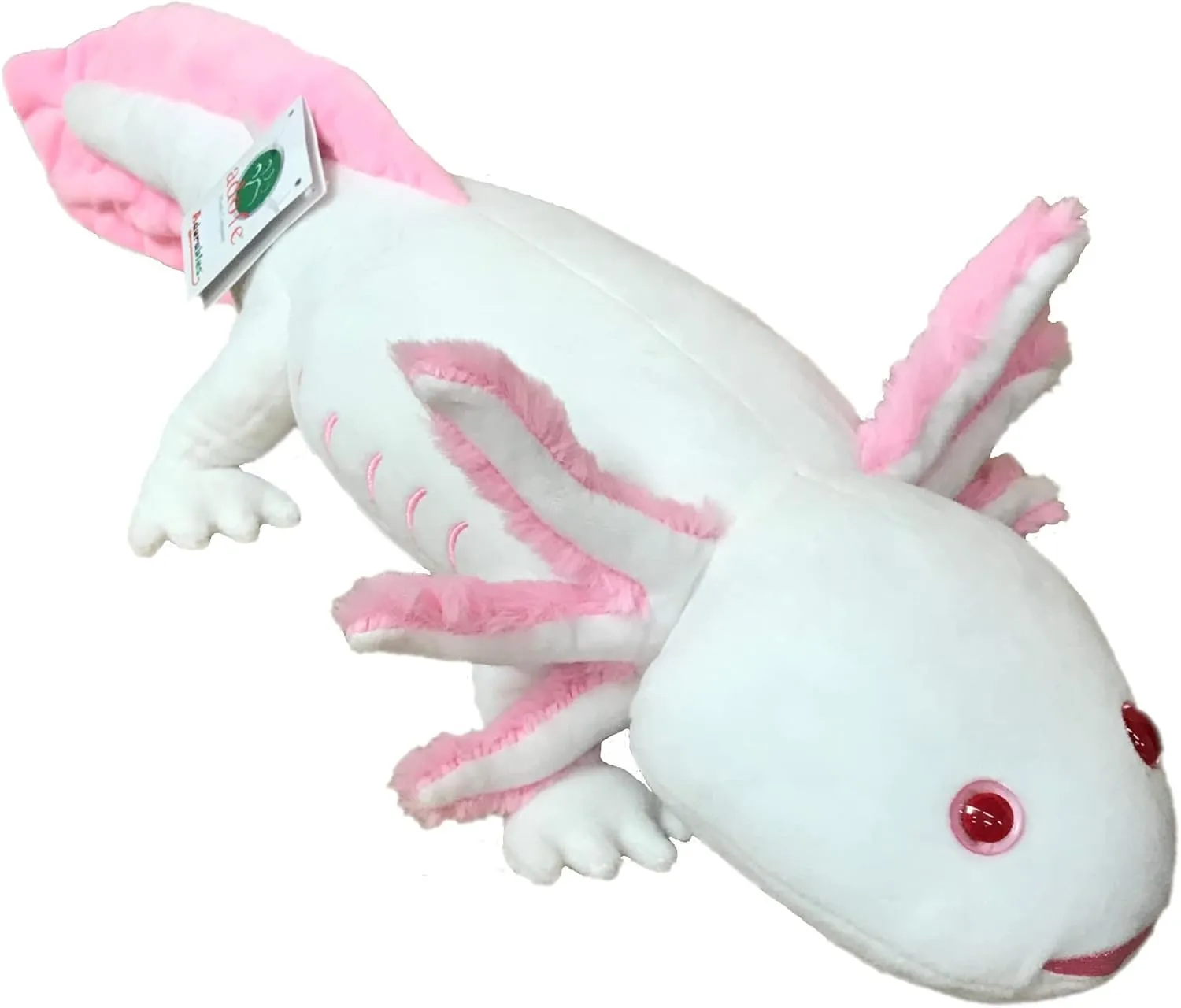 Adore 21" Frills The Albino Axolotl Stuffed Animal Plush Toy