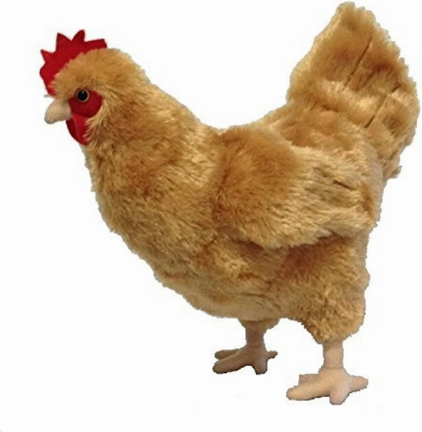 Adore 12" Standing Buffy The Hen Chicken Plush Stuffed Animal Toy