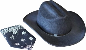 Aeromax Junior Cowboy Hat with Bandanna
