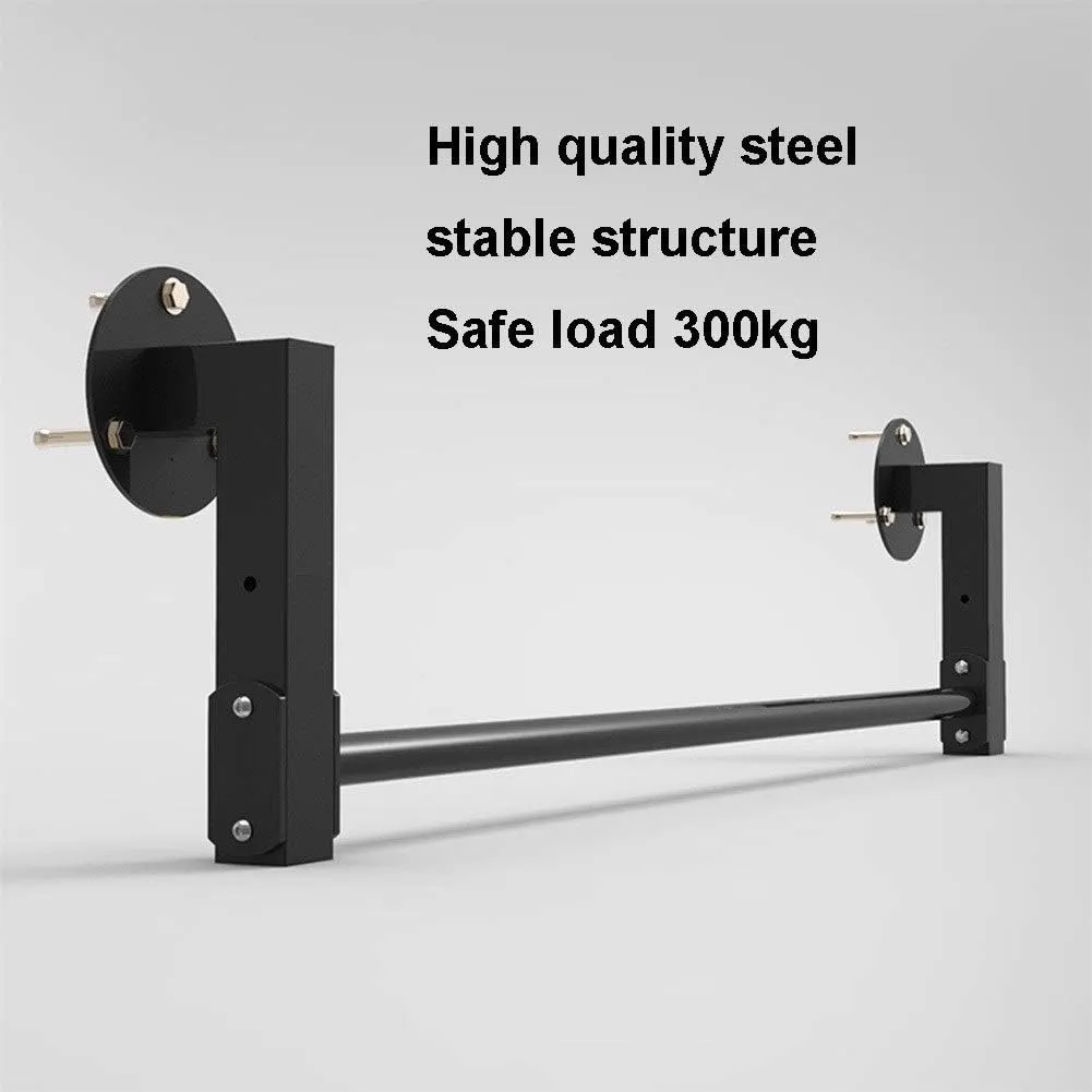 AGYH Wall-Mounted, Conjoined Lengthened Single Parallel Bars, Cross-Beam Aisle for Multiple People to Use Fitness Bar, Load 300KG