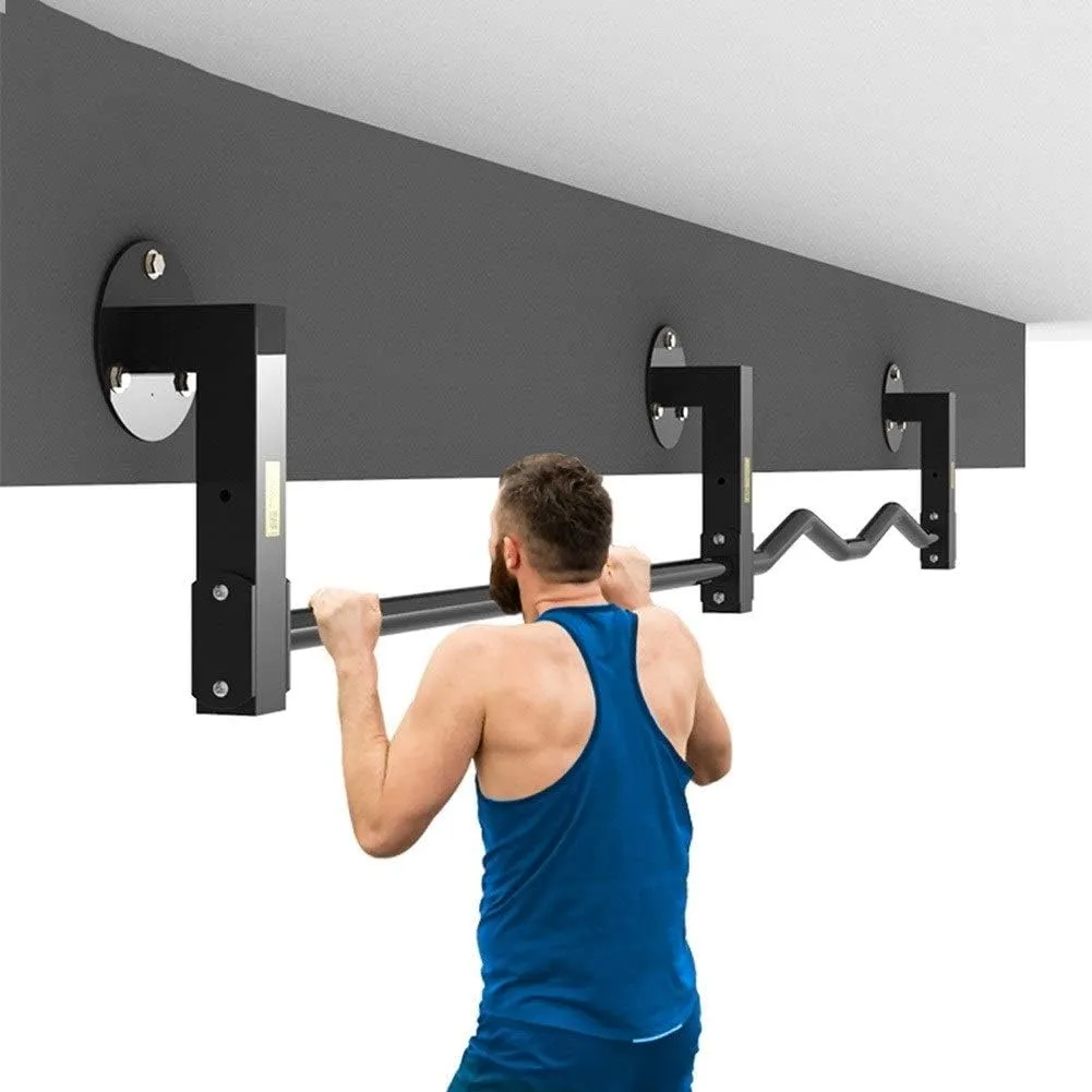 AGYH Wall-Mounted, Conjoined Lengthened Single Parallel Bars, Cross-Beam Aisle for Multiple People to Use Fitness Bar, Load 300KG