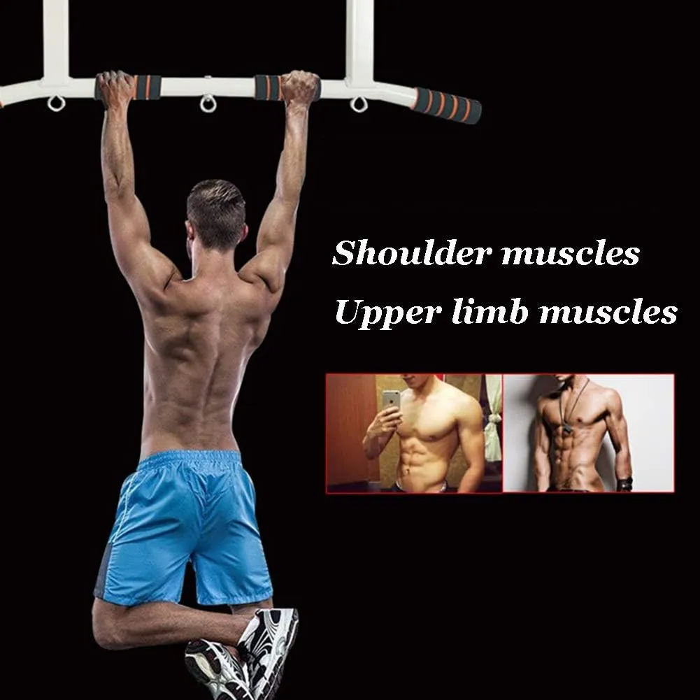 AGYH Wall-Mounted Horizontal Bar, Cross Beam, Household Indoor Fitness Equipment, Children's Swing Boom, Load 200kg, 2 Colors