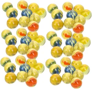 Alasum 1bag Vintage Glass Marbles for Games Beads for Fish Tanks Crafts and Rolling Beads Game Replacement for Old Marbles Fun for All Ages