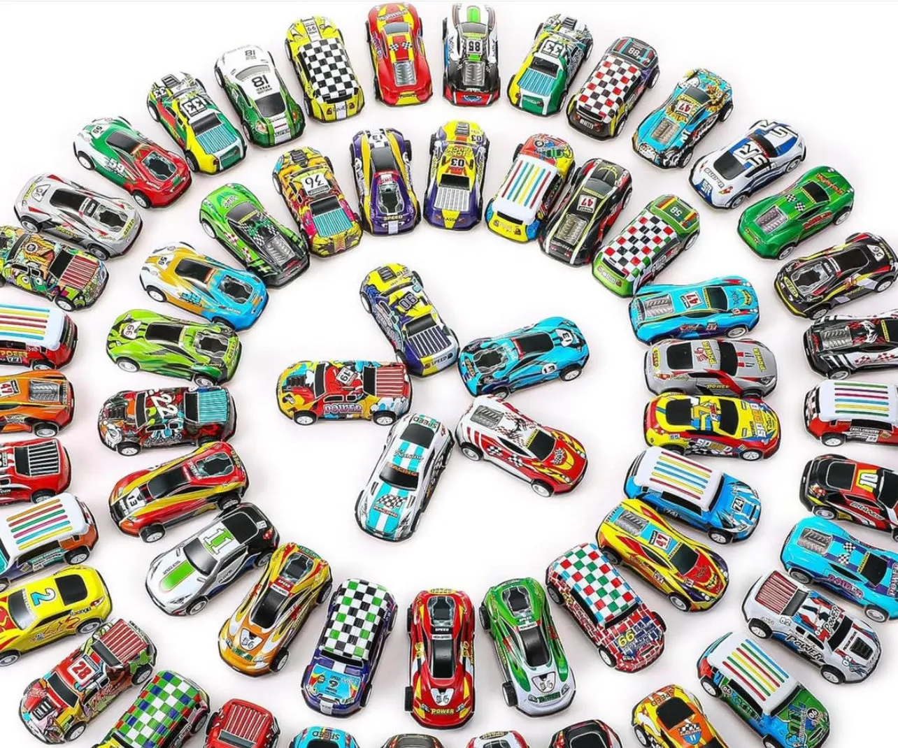 Alloy Cars - 24pcs with Parking
