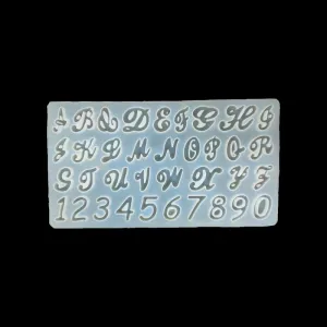 Alphabet Cursive Mould