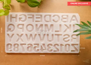 Alphabet Number 1.5 Inch Mould(M38)