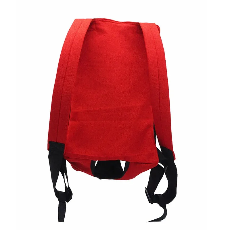 ANYWAGS Pet Carrier Red Dark Blue 3XL Denim Breathable Travel Backpack for Large 3XL Pets with Pockets for Carrying Supplies