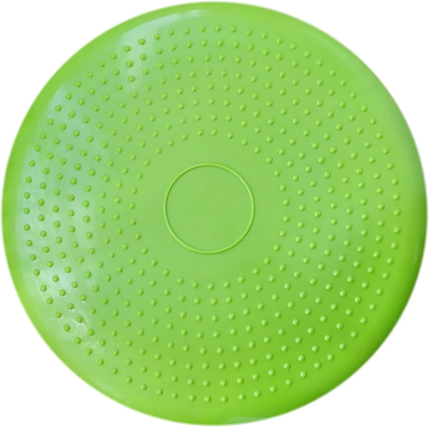 AppleRound Inflated Wobble Cushion with Hand Pump, Air Stability Board (Extra Thick), Core Balance Disc for Adults, Sensory Wiggle Seat for Kids, Flexible Seating for All Age, 13.5in / 34cm Diameter