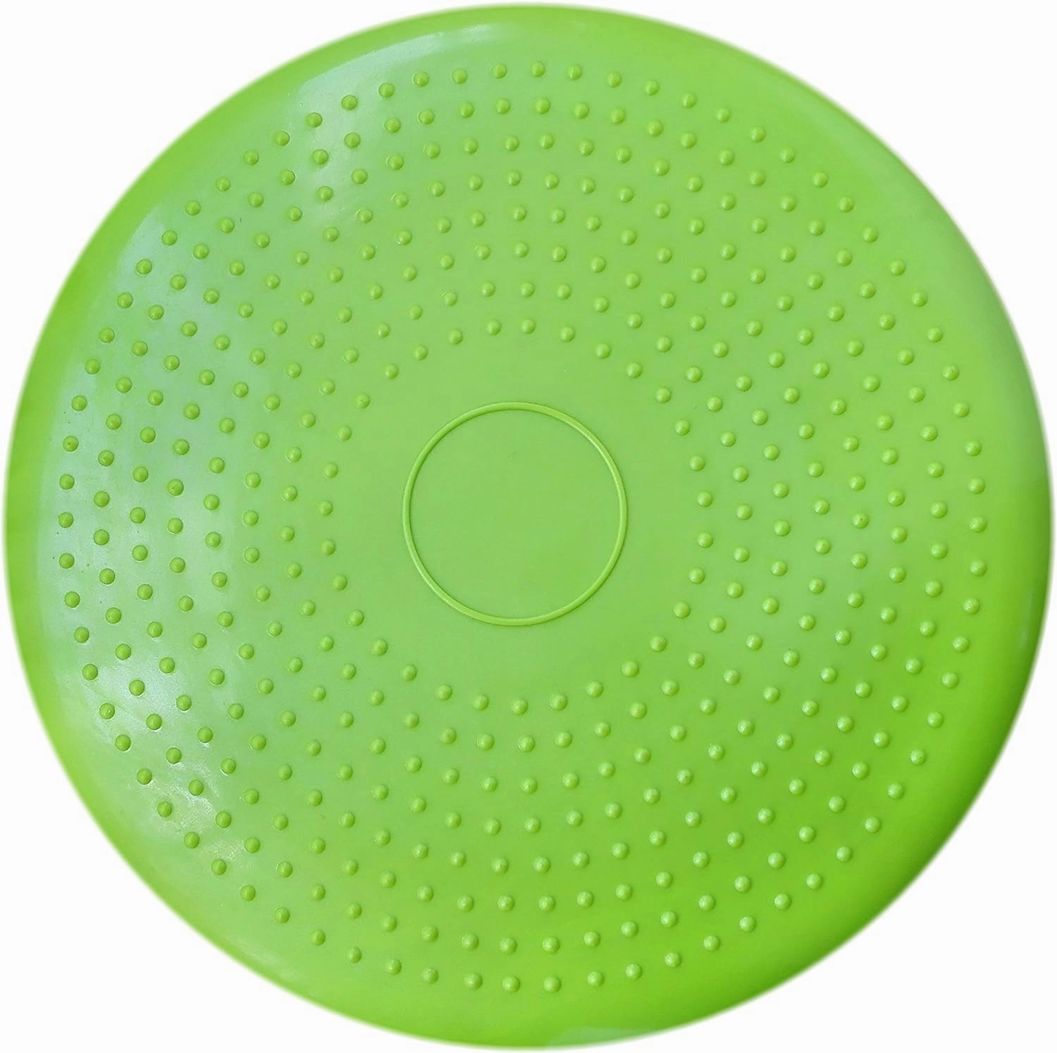 AppleRound Inflated Wobble Cushion with Hand Pump, Air Stability Board (Extra Thick), Core Balance Disc for Adults, Sensory Wiggle Seat for Kids, Flexible Seating for All Age, 13.5in / 34cm Diameter