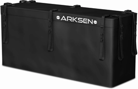ARKSEN Hitch Cargo Carrier Bag for 19" x 53" Baskets Waterproof 10.75 Cubic Feet Large Capacity Luggage Storage (50" L x 16" W x 23" H) for Car Truck SUV RV or Trailer
