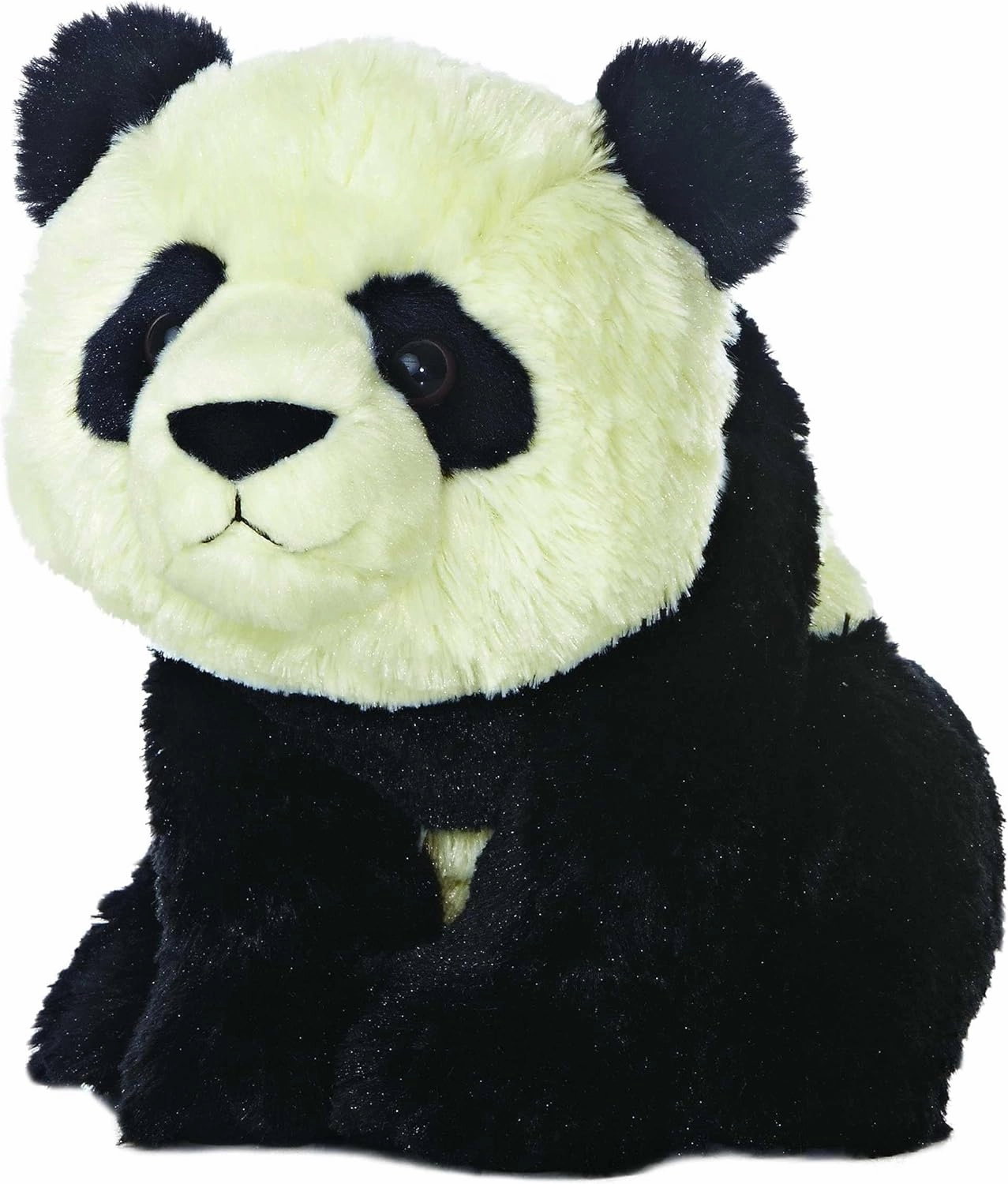 Aurora® Adventurous Destination Nation™ Panda Stuffed Animal - Global Exploration - Learning Fun - Black 12 Inches