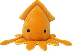 Avocatt Stuffed Squid Plush Toy - 10 Inches Stuffed Animal Plushie - Plushy and Squishy Cuttlefish with Soft Fabric and Stuffing - Cute Toy Gift for Boys and Girls