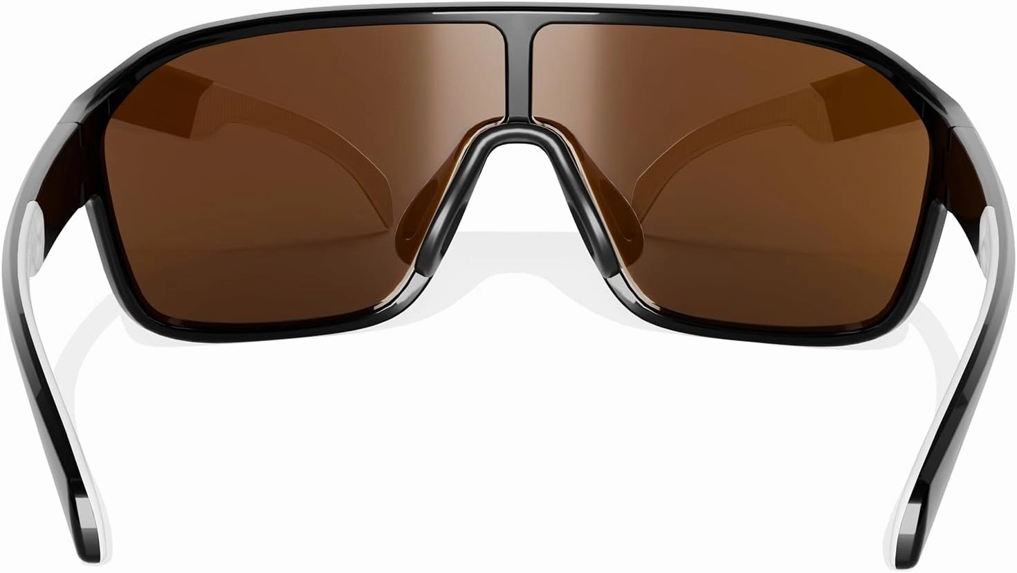 B.N.U.S Polarized Cycling Sunglasses for Men Women - Nano-Coated TR90 Frame, UV400 Protection, Unibody Lens Design