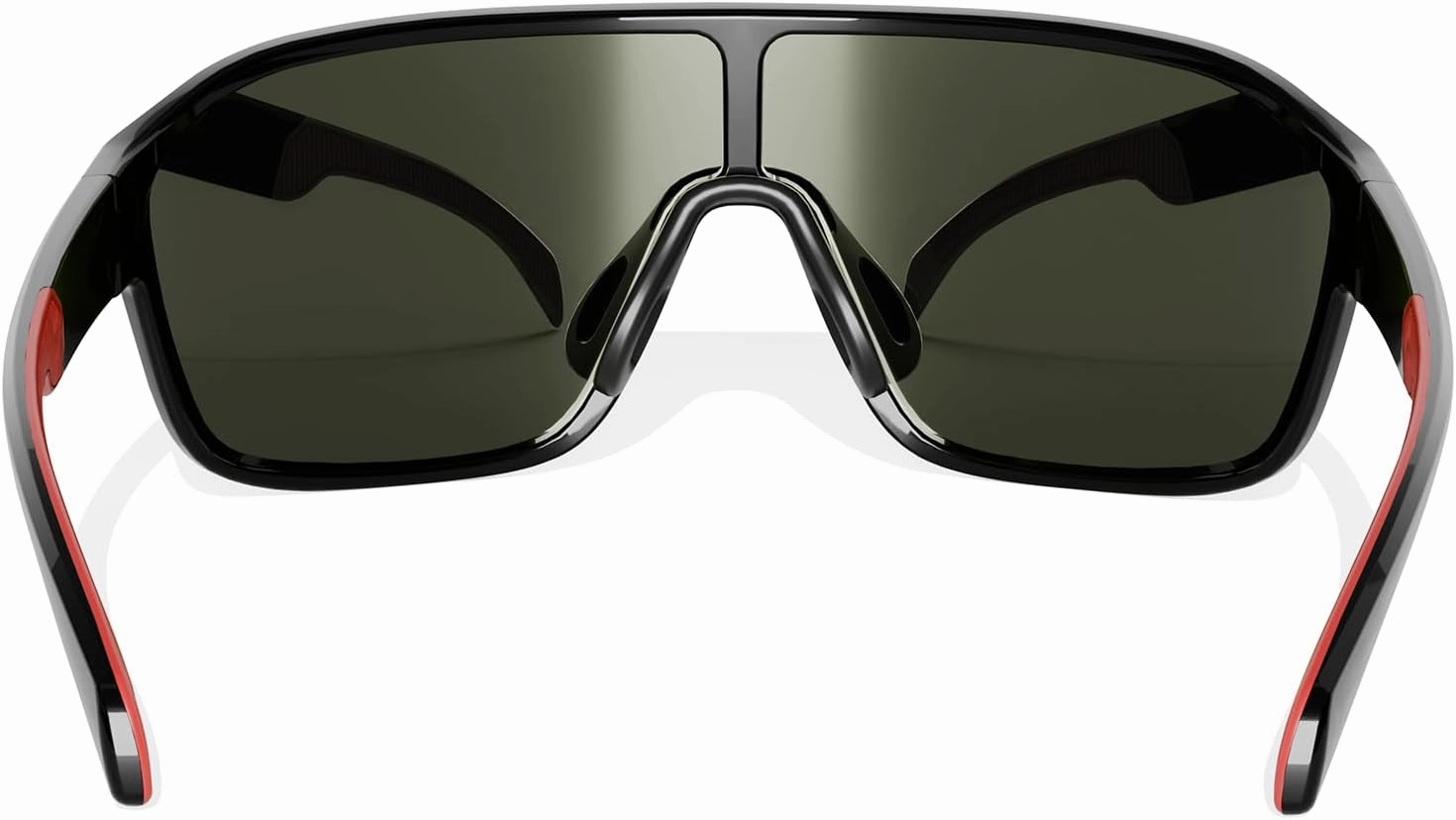 B.N.U.S Polarized Cycling Sunglasses for Men Women - Nano-Coated TR90 Frame, UV400 Protection, Unibody Lens Design