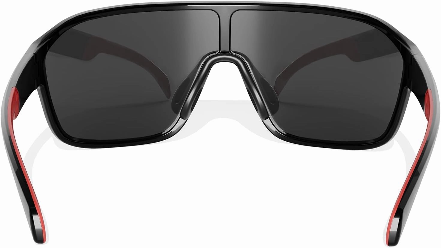 B.N.U.S Polarized Cycling Sunglasses for Men Women - Nano-Coated TR90 Frame, UV400 Protection, Unibody Lens Design