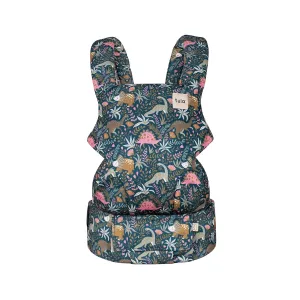 Baby Tula Explore Mesh Baby Carrier - 7-45 lb, Adjustable Newborn to Toddler, Multiple Ergonomic Positions Front and Back, Breathable and Cool - Coast   Mesh, Land Before Tula