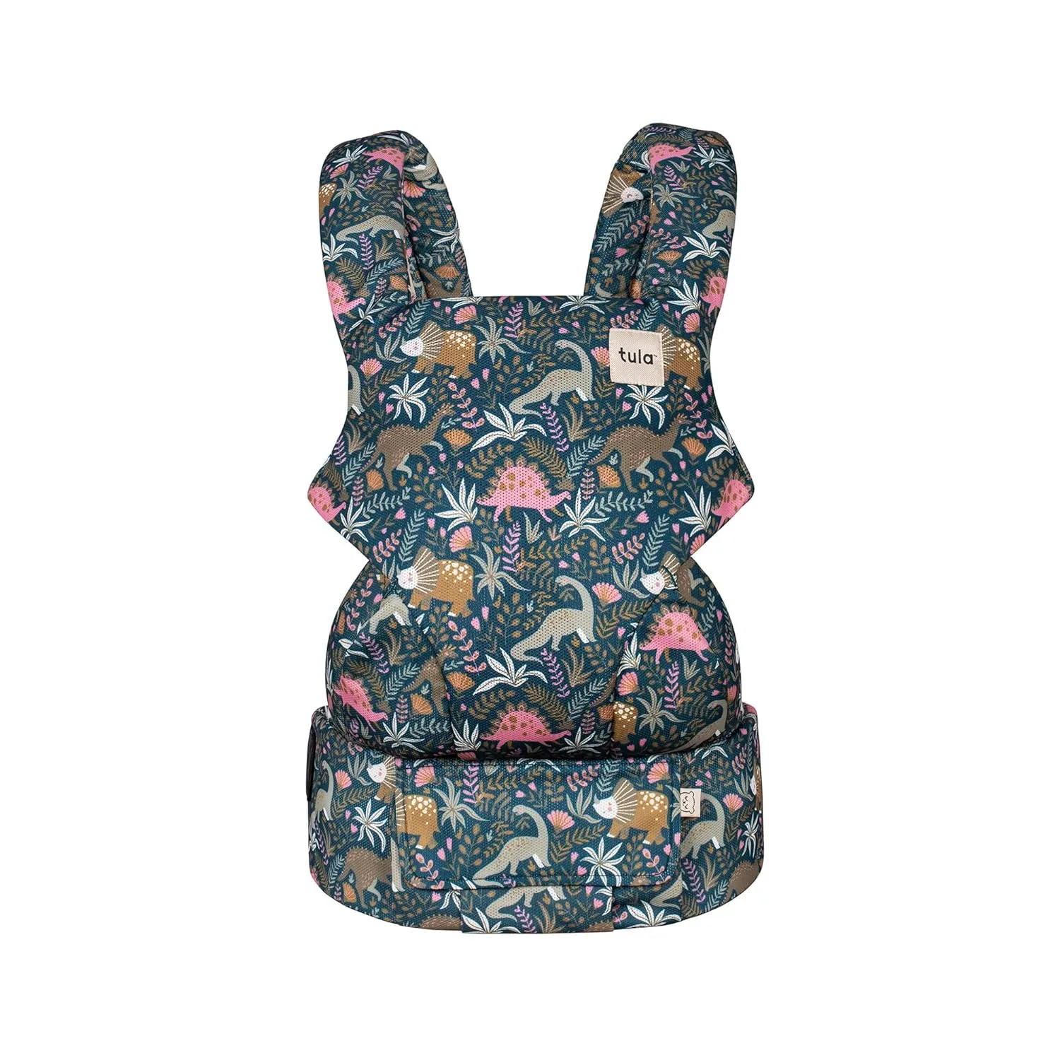 Baby Tula Explore Mesh Baby Carrier - 7-45 lb, Adjustable Newborn to Toddler, Multiple Ergonomic Positions Front and Back, Breathable and Cool - Coast   Mesh, Land Before Tula