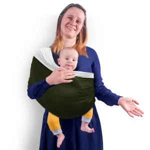 Baby Wrap Carrier, Unisex Baby Carrier, Lightweight & Ultra Soft, Easy to Wear Baby Wrap, Perfect for Newborn Toddlers