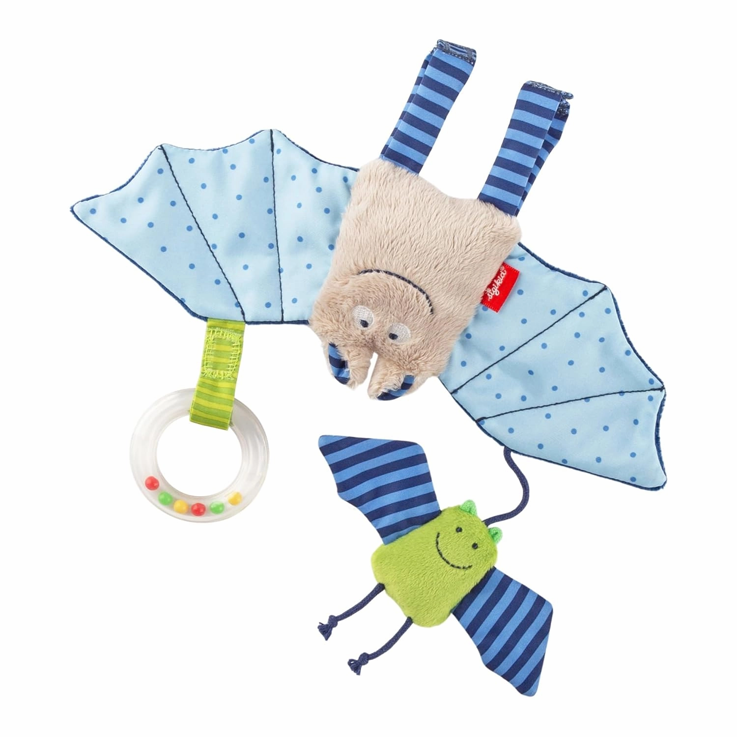 Baby Bite me Textile Clip Mobile for Car Seat
