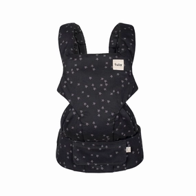 Baby Tula Explore Cotton Baby Carrier 7 – 45 lb, Adjustable Newborn to Toddler Carrier, Multiple Ergonomic Positions Front and Back, Soft and Supportive – Tula Coast, Discover