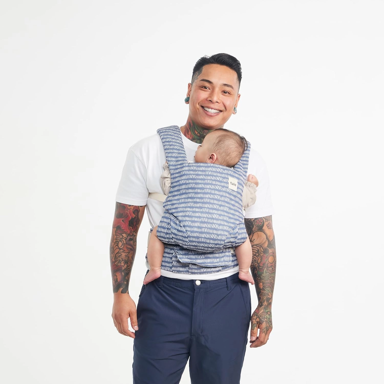 Baby Tula Explore Mesh Baby Carrier 7 – 45 lb, Adjustable Newborn to Toddler Carrier, Multiple Ergonomic Positions Front and Back, Breathable and Cool – Tula Coast   Mesh, Beyond