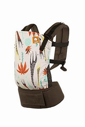 Baby Tula Standard Canvas Adjustable Newborn to Toddler Carrier, Ergonomic and Multiple Positions for 15 – 45 pounds (Tropical Tower)