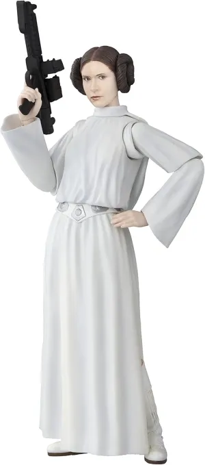 Bandai S. H. Figuarts Star Wars Princess Leia Organa (Star Wars: A New Hope) Approximately 135 mm PVC & ABS Painted Movable Figure Japan Import